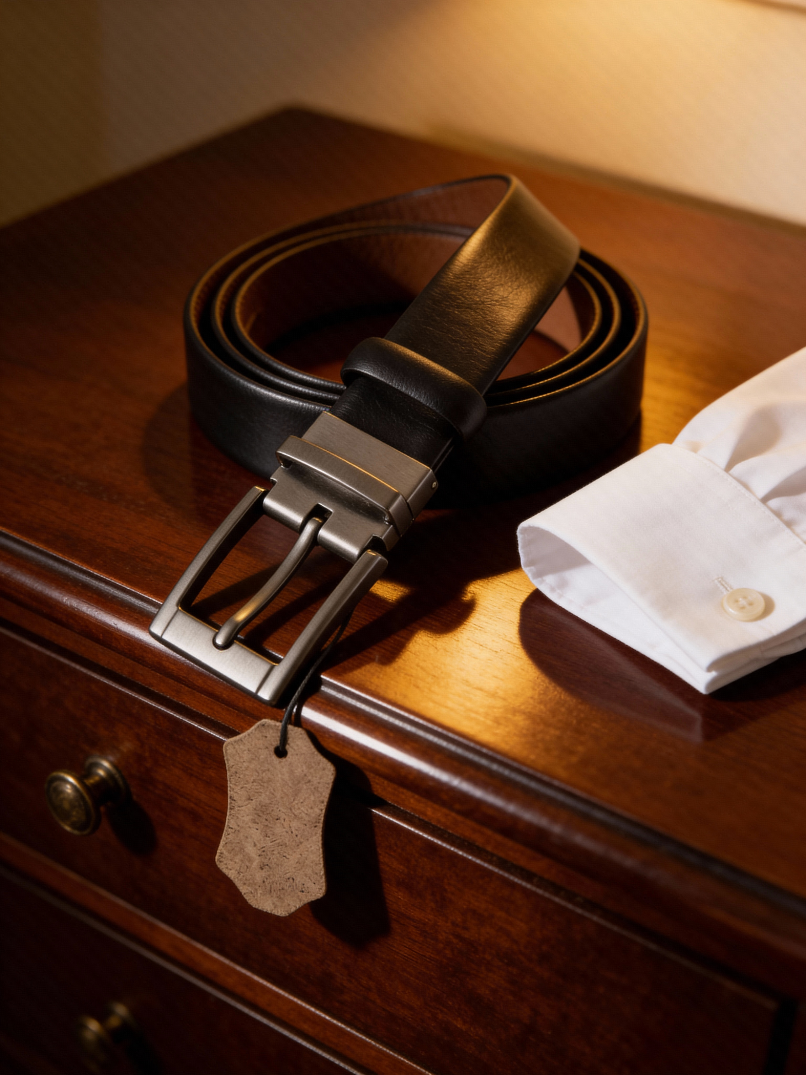 Leader omkeerbare riem