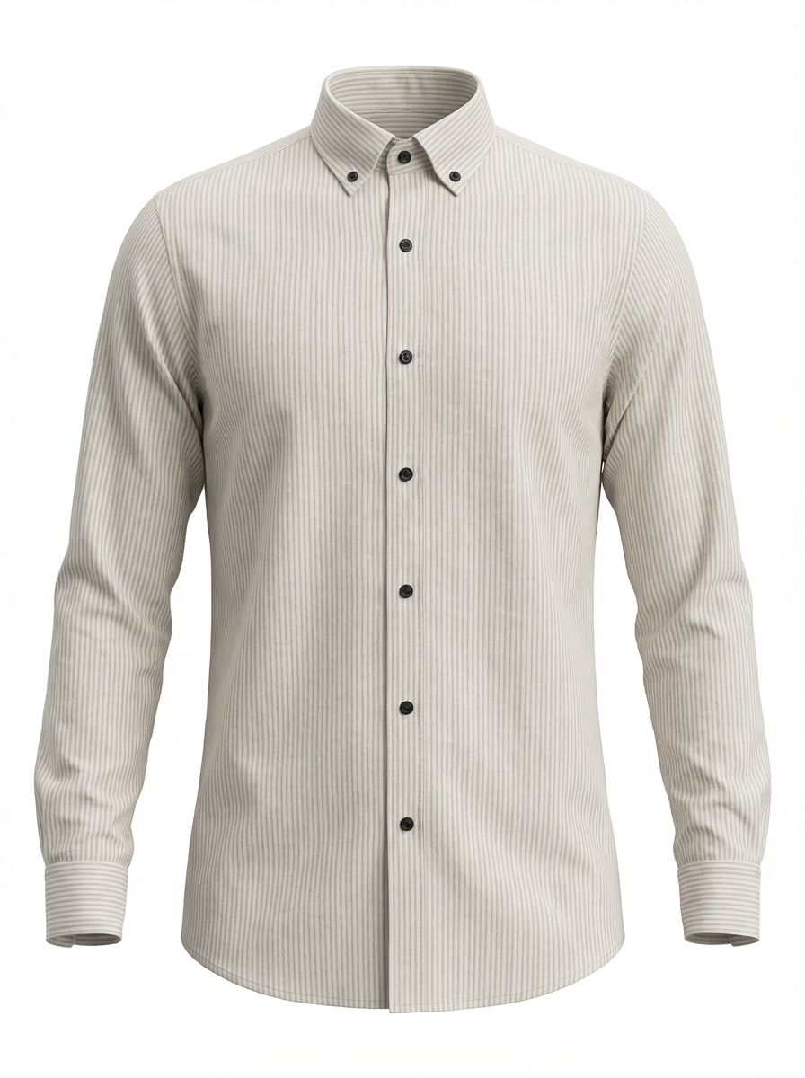 Slim fit overhemd (we raden je aan een maat groter te bestellen)